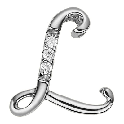 14kt Mini Diamond Initials