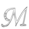 14kt Mini Diamond Initials