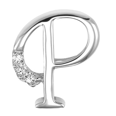 14kt Mini Diamond Initials