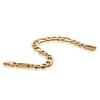 Italgem Stainless Steel Figaro Link Bracelet - Gold
