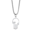 Italgem Open Chamsa Pendant on Chain