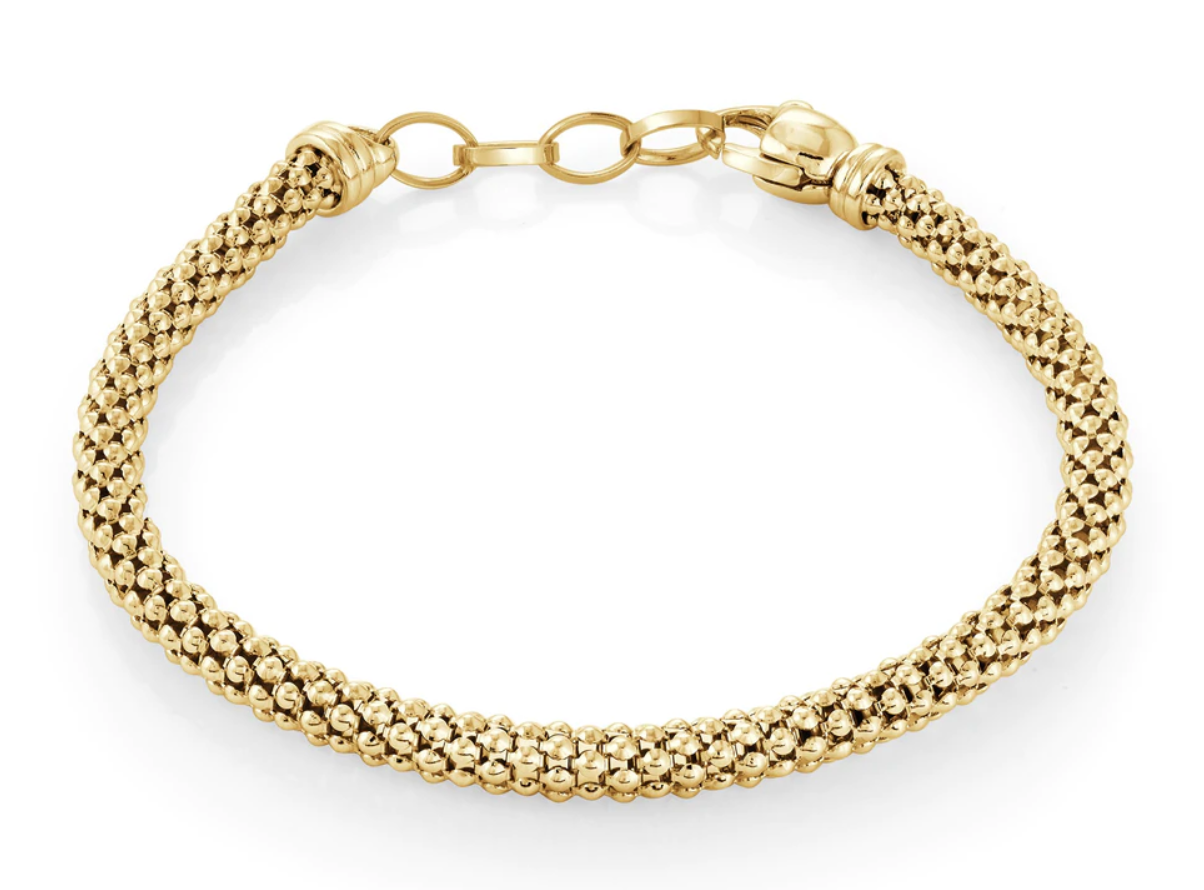 Miss Mimi Popcorn Mesh Bracelet