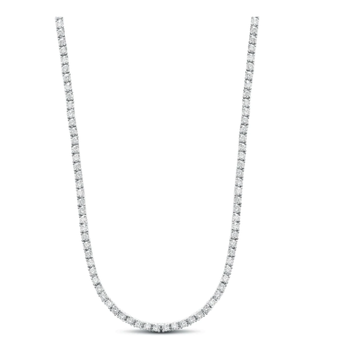 Miss Mimi 2mm CZ Tennis Necklace