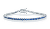 Miss Mimi Royal Blue CZ Tennis Bracelet