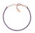 Tennis Bracelet Rosè Purple Zircons