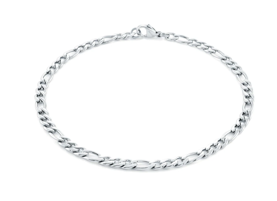 Italgem 4.5 mm Figaro Anklet