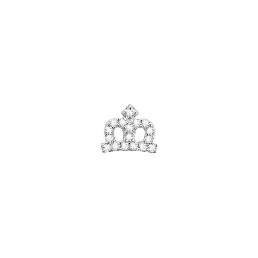 SKINNY CROWN CHARM (WHITE)