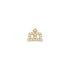 SKINNY CROWN CHARM (YELLOW)