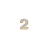 SKINNY SILVER 2 CHARM (YELLOW)