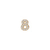 SKINNY SILVER 8 CHARM (YELLOW)