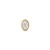 SKINNY SILVER FANCY OVAL (YELLOW)