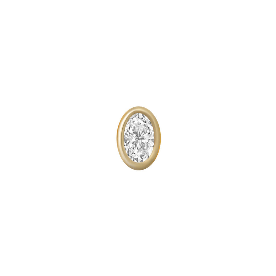SKINNY SILVER FANCY OVAL (YELLOW)