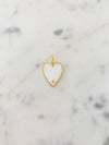 Big Enamel Heart Charm